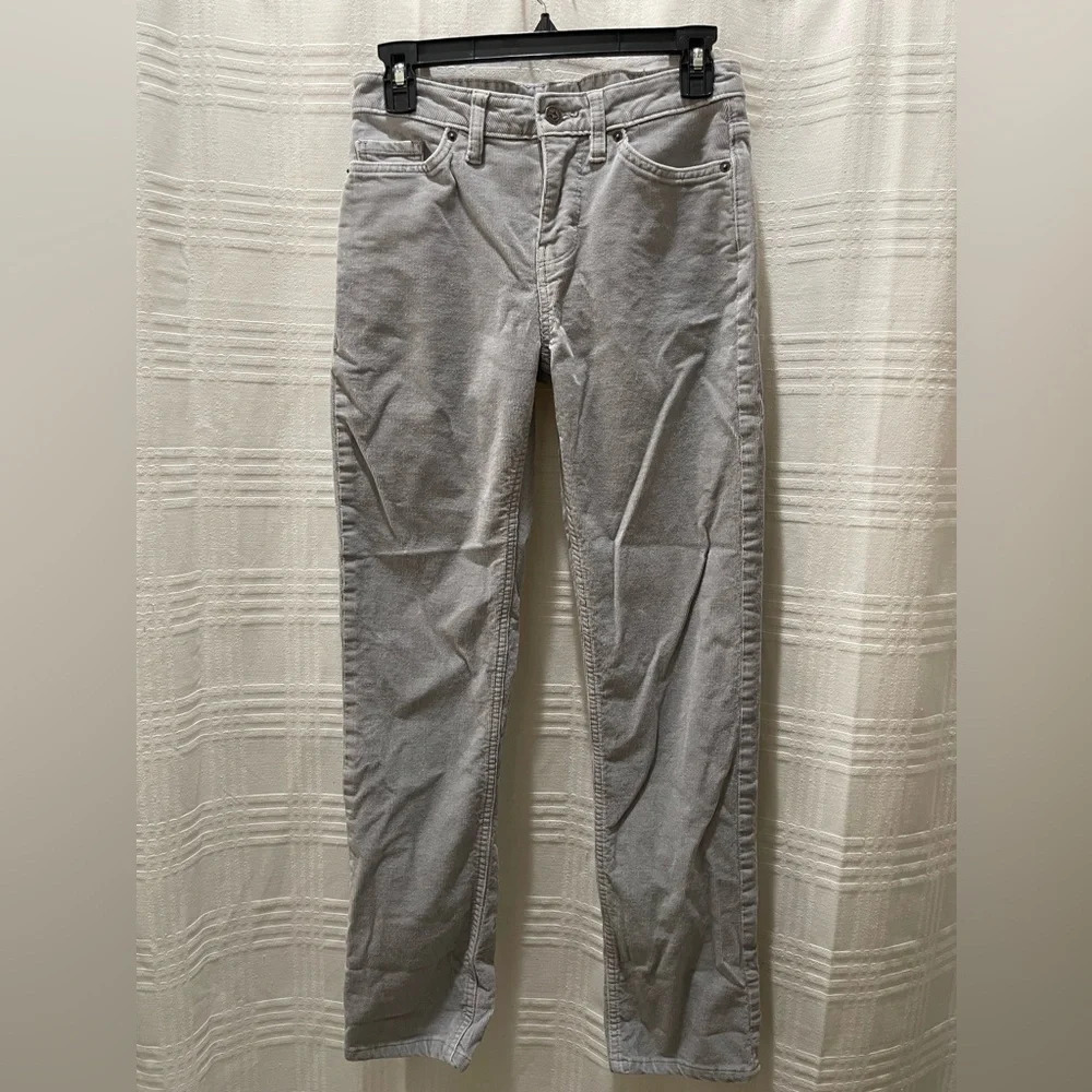 Patagonia gray corduroy pants